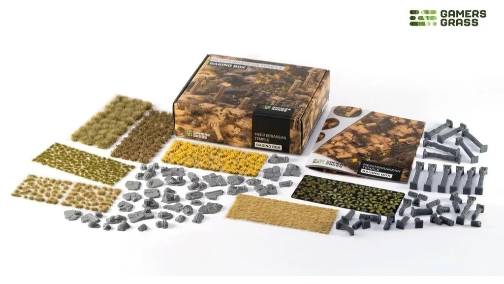 Boîte de socles Temple méditerranéen Gamers Grass pour figurines