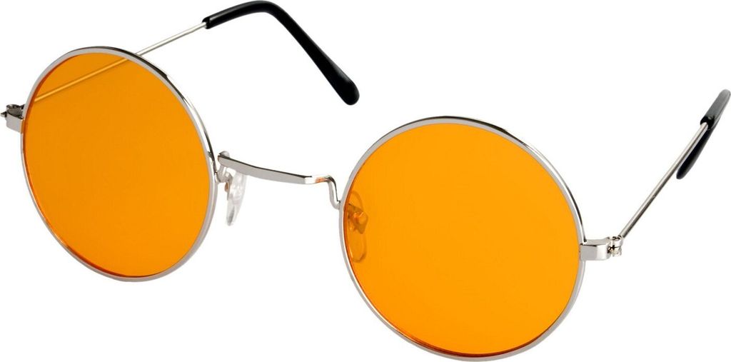 Lennon Brille - Hippie Steampunk Fasching Karneval Produktbild 
