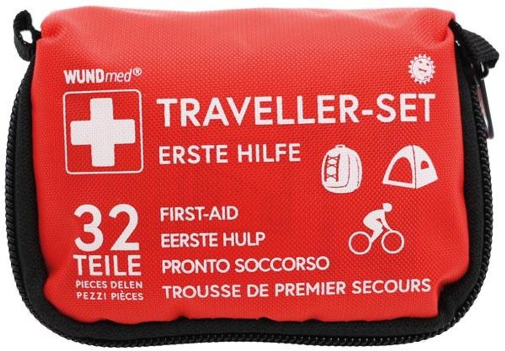 WUNDmed medicazione per ferite viaggio di primo soccorso 32 Immagine del prodotto 
