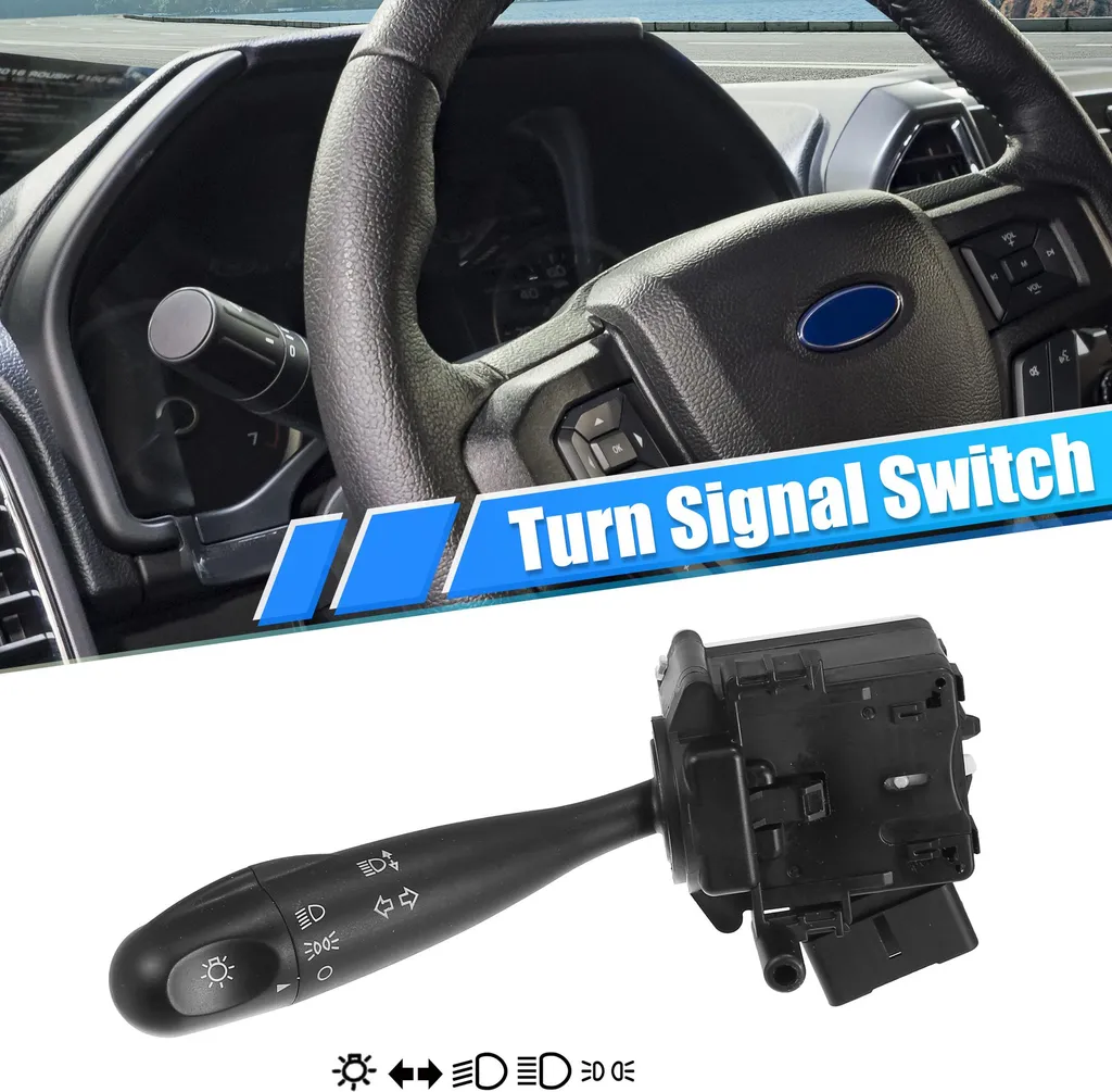Commodo Multifonction de Voiture pour Hyundai i10 2008 à 2017 Noir