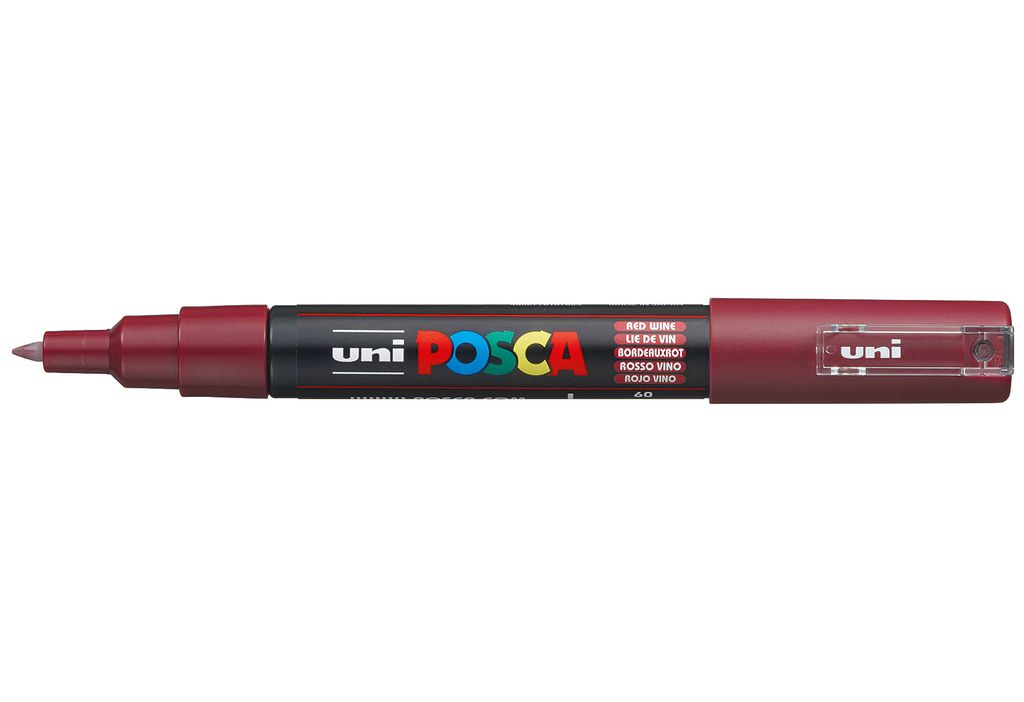UNIBALL Marker POSCA PC-1MC borde.rot 665554