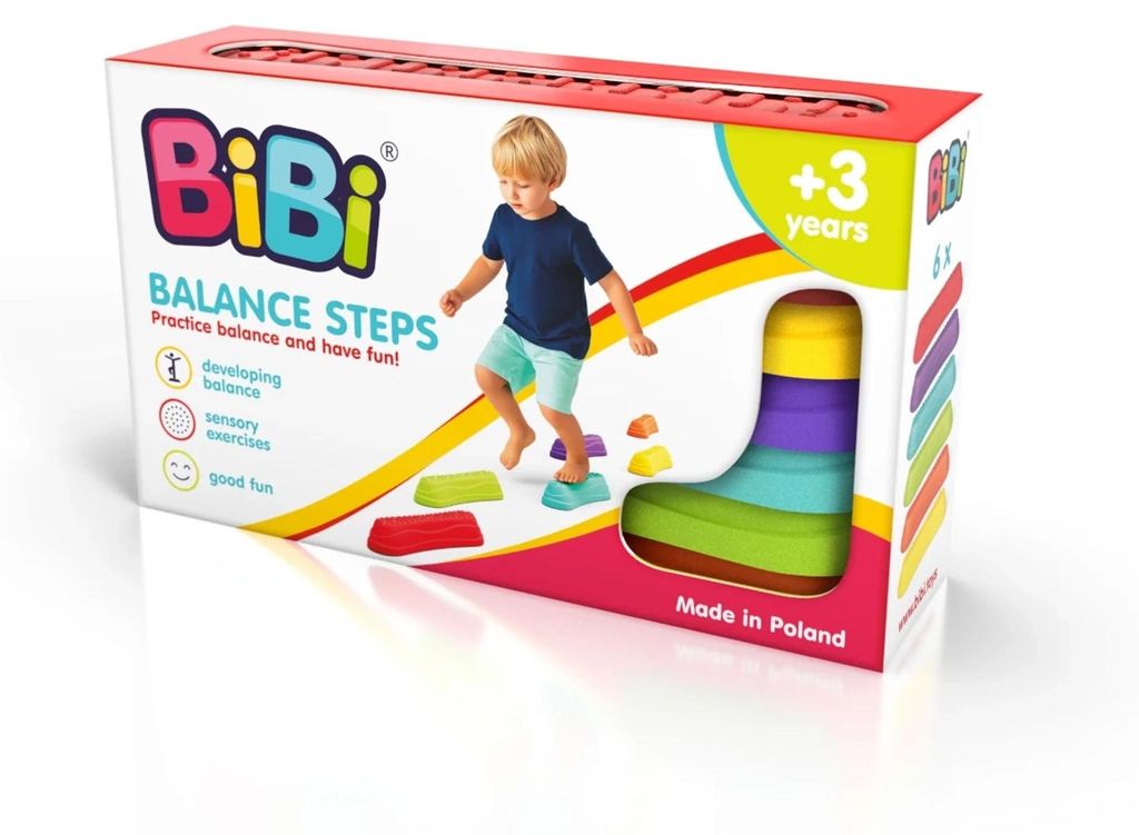 Sensorische steuntjes Balance Steps, 6 stuks - Meli Soft Productafbeelding 
