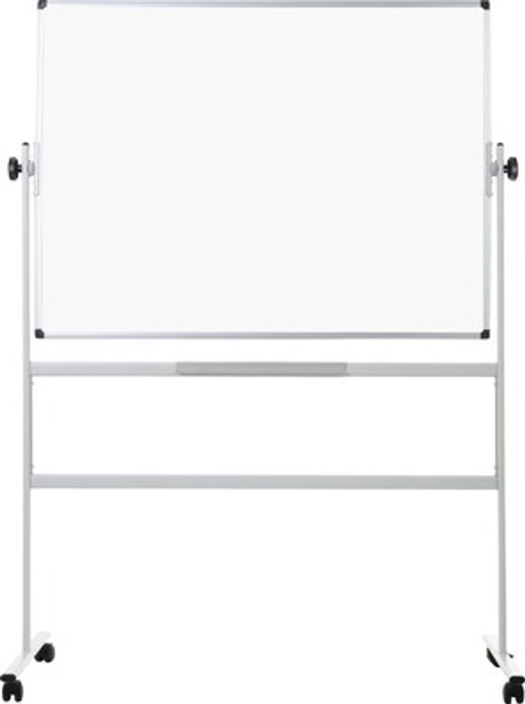 Bi-Office mobiles Whiteboard MAYA 200,0 x 100,0 cm weiß lackierter Stahl