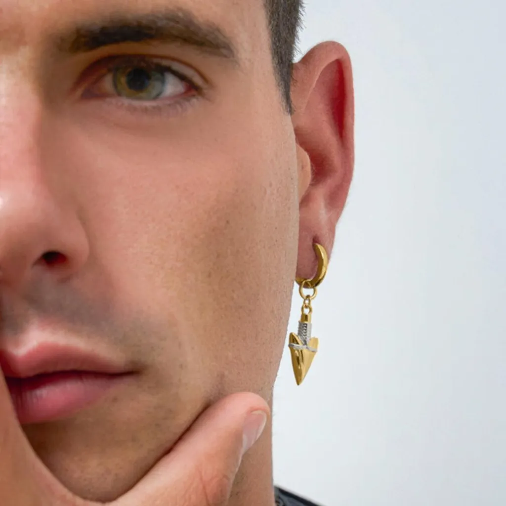 Boucle d'oreille or Radiant RH000207 hypoallergénique et durable