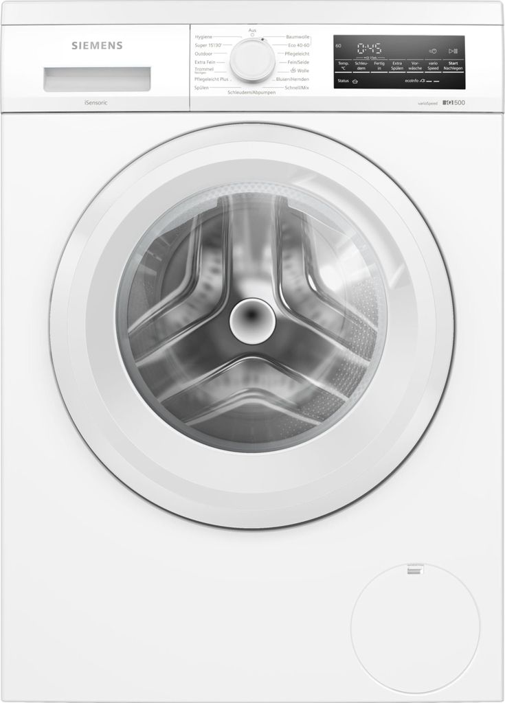 Siemens WU14UT22 iQ500 Waschmaschine unterbaufähig 9 kg, Produktbild 
