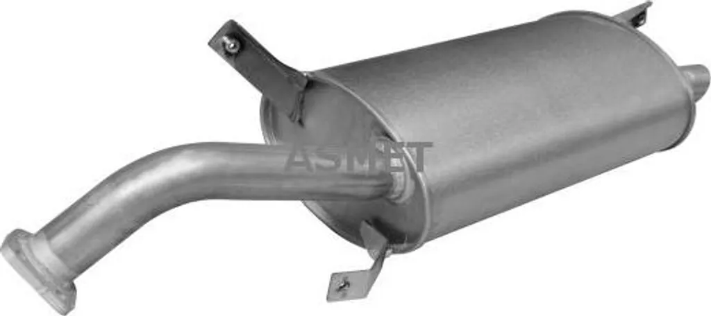 Silencieux arrière résistant ASMET 18008 compatible Volvo OE 30816208