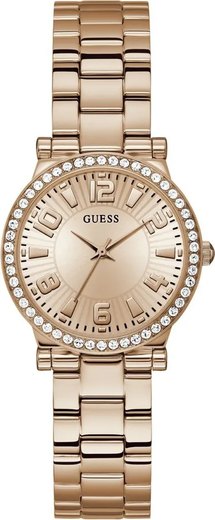 Guess GW0686L3 Orologio Donna Fawn 32mm Oro Rosa con Cristalli