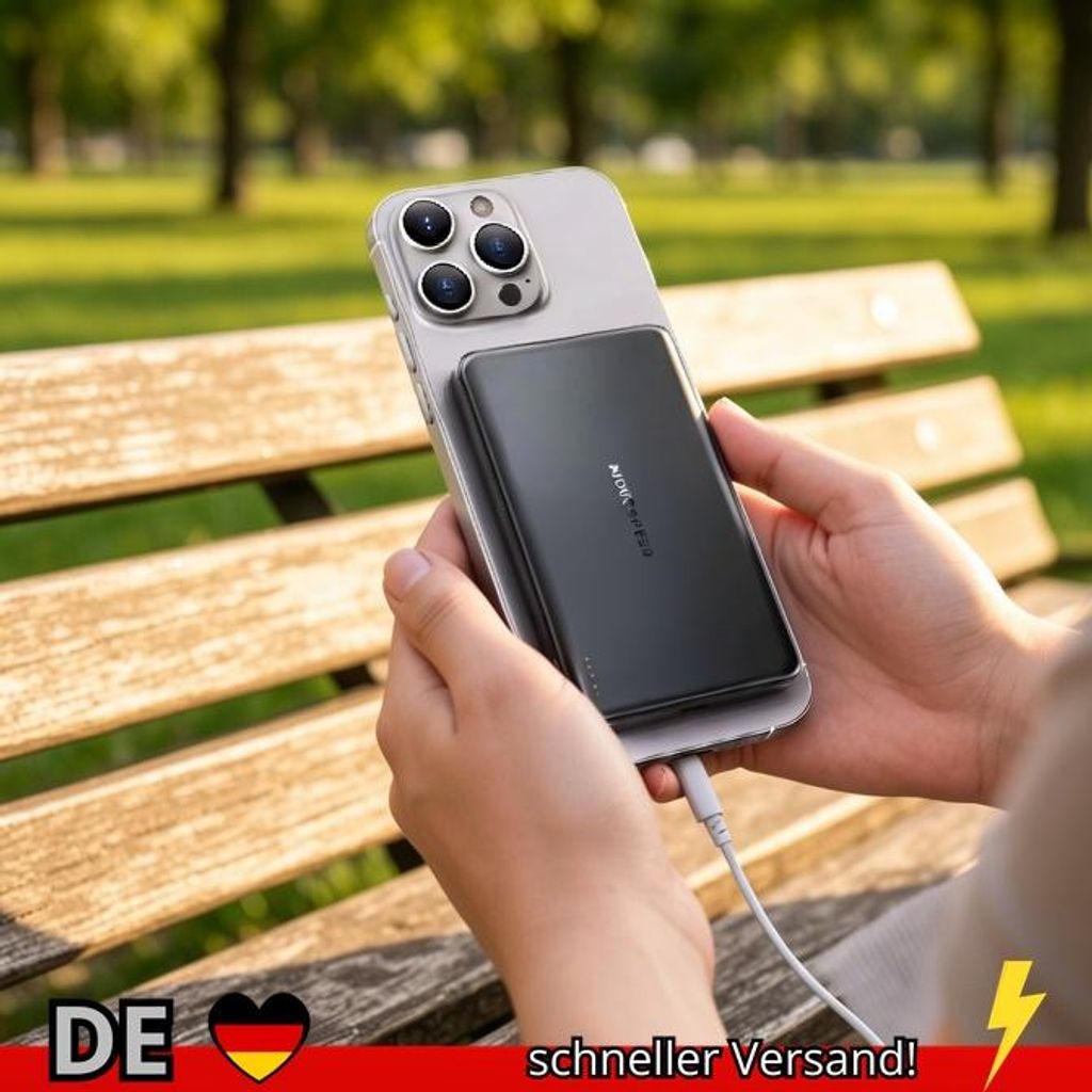 MOVESPEED S10 Slim Magnetic Power Bank 10000 Mah PD20W Tragbares Ladegerät
