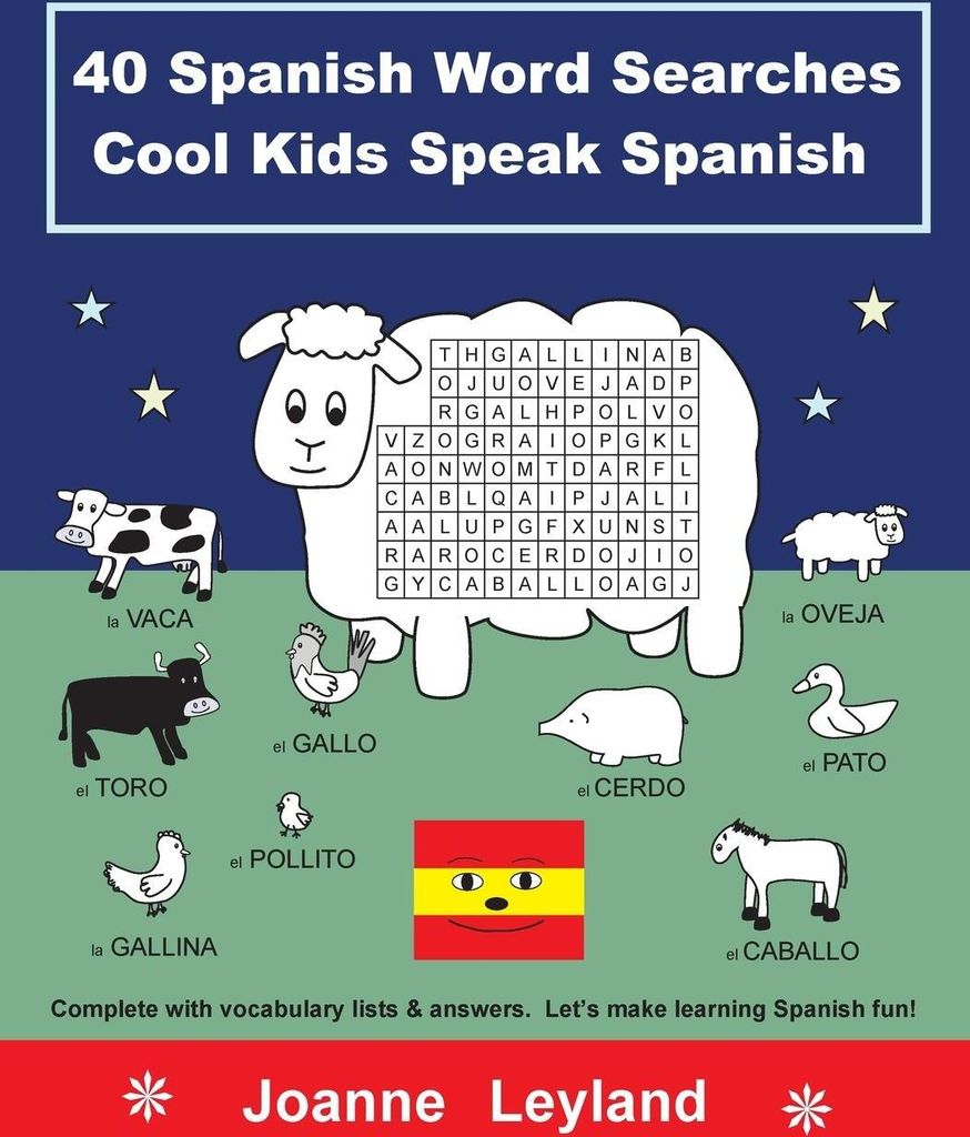 40 Spanish Word Searches Cool Kids Speak Spanish