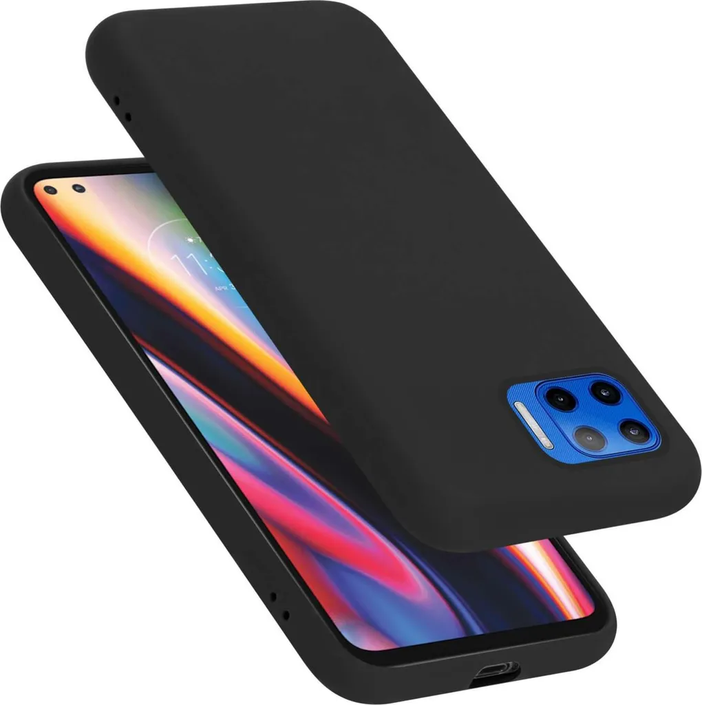 Cadorabo cover per Motorola MOTO G 5G PLUS custodia per cellulare in silicone, cover protettiva antigraffio e antiurto per Motorola MOTO G 5G PLUS