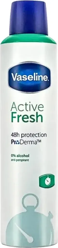 Vaselina - Active Fresh - Deodorante spray - Fresco e rinfrescante - 250 ml - Confezione risparmio - 25 pezzi - 2