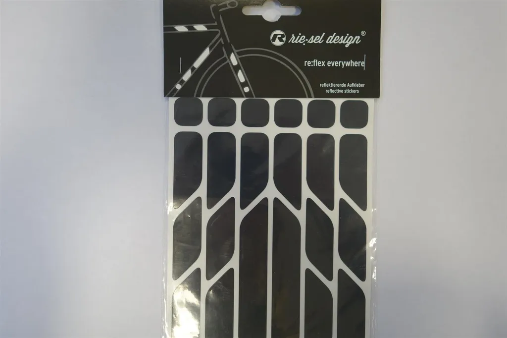 Kit réfléchissant rie:sel Design re:flex noir haute visibilité vélo
