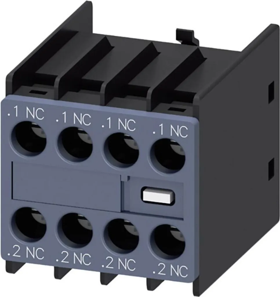 Bloc contacts 3RH2911-1FA04 Siemens : remplacez vos auxiliaires 4NF S00