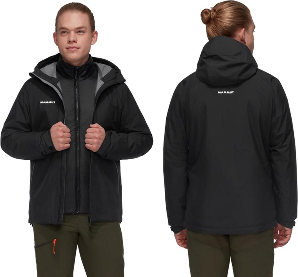 Mammut Alto Light 3 in 1 HS Hooded Jacket Herren Outdoor Wanderjacke : XL
