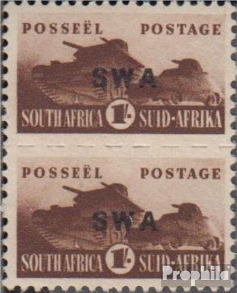 Briefmarken Namibia - Südwestafrika 1942 Mi 245II Produktbild 
