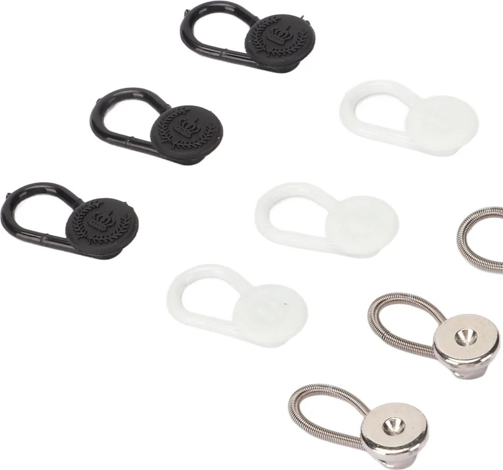 Set 18 Estensori Bottoni Regolabili: Prolunga per Collo e Vita Uomo - 3