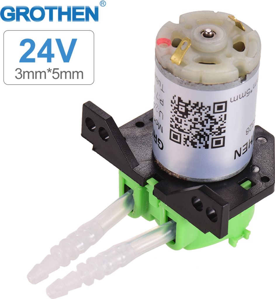 GROTHEN DC 24V Dosierpumpe Schlauchpumpe Mini Wasser Produktbild 