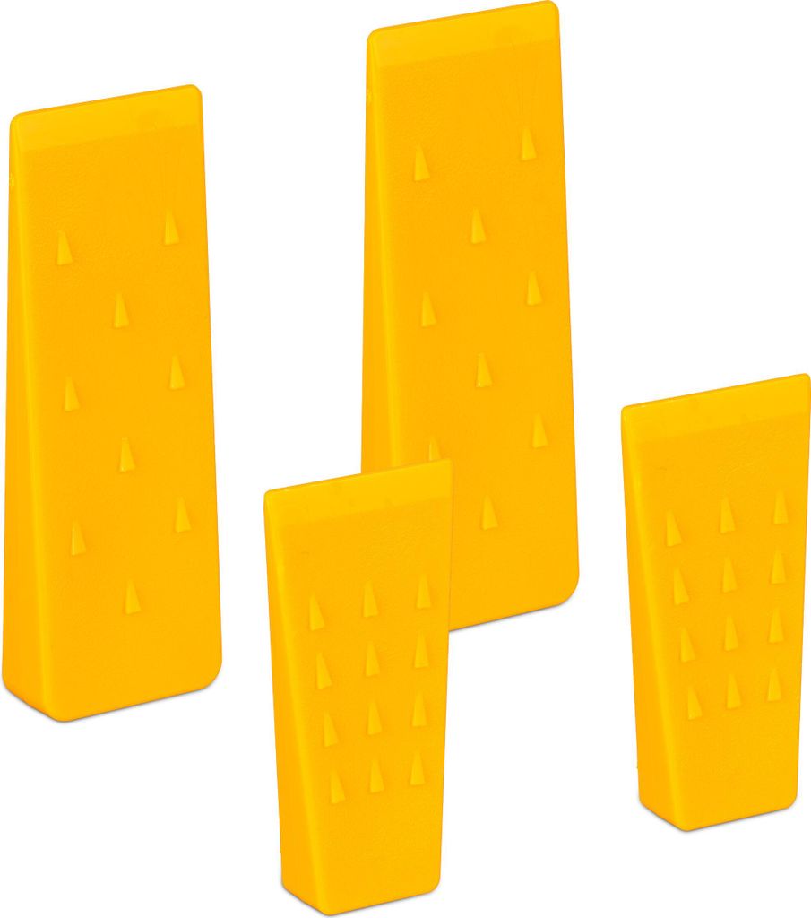 relaxdays Fällkeil in 2 Größen 4er Set