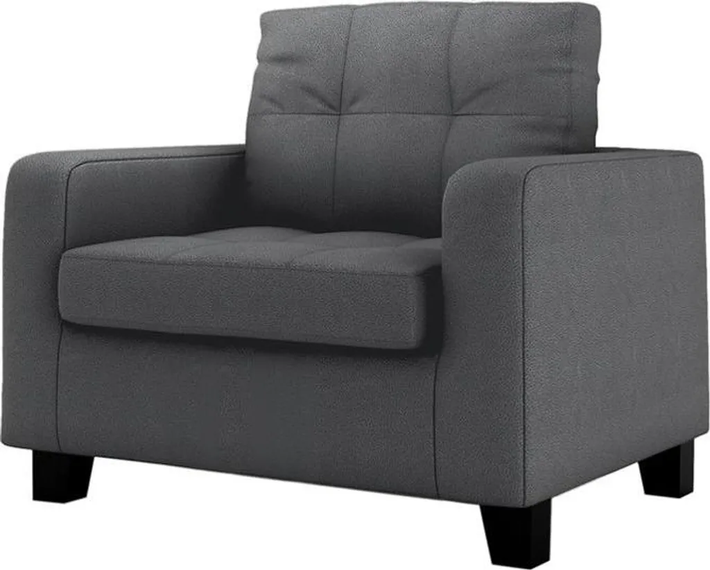 Fauteuil Gloss-Casco Anthrazit - Siège de Jardin Design et Confortable