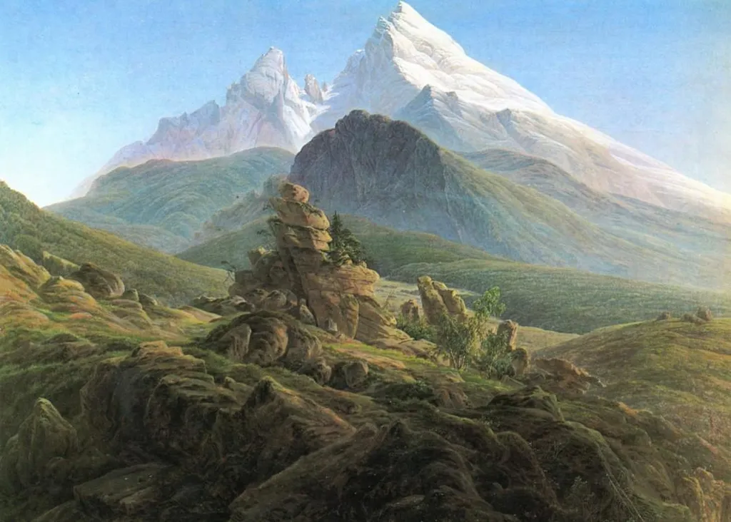 Puzzle Grafika Caspar David Friedrich : Puzzle d'art de 500 pièces