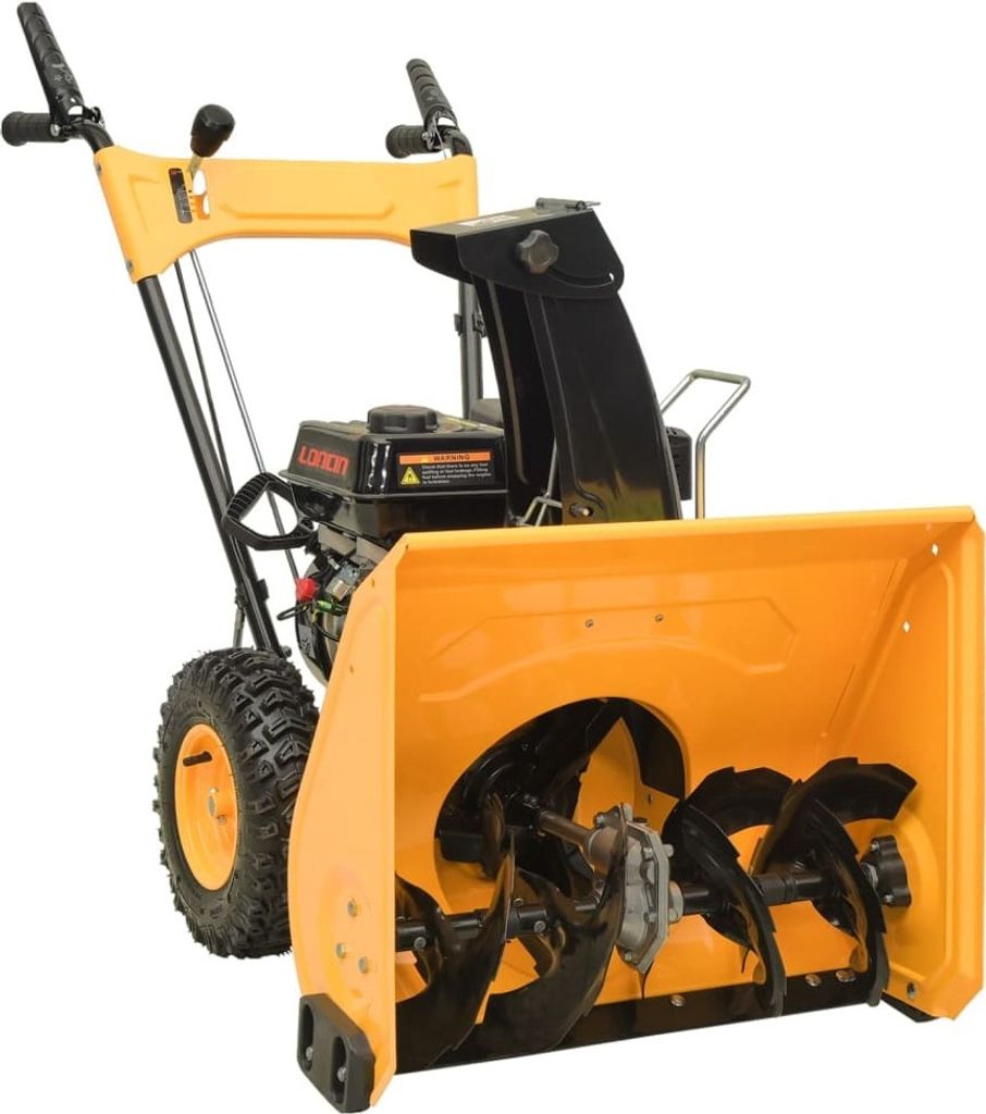 Schneefräse 6,5 PS Gelb und Schwarz