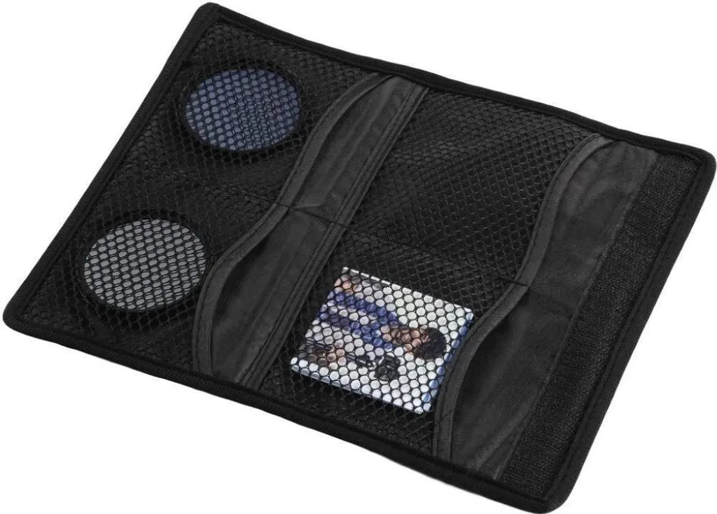 Kit Filtri 58mm per Foto Social: UV + Polarizzatore con Borsa