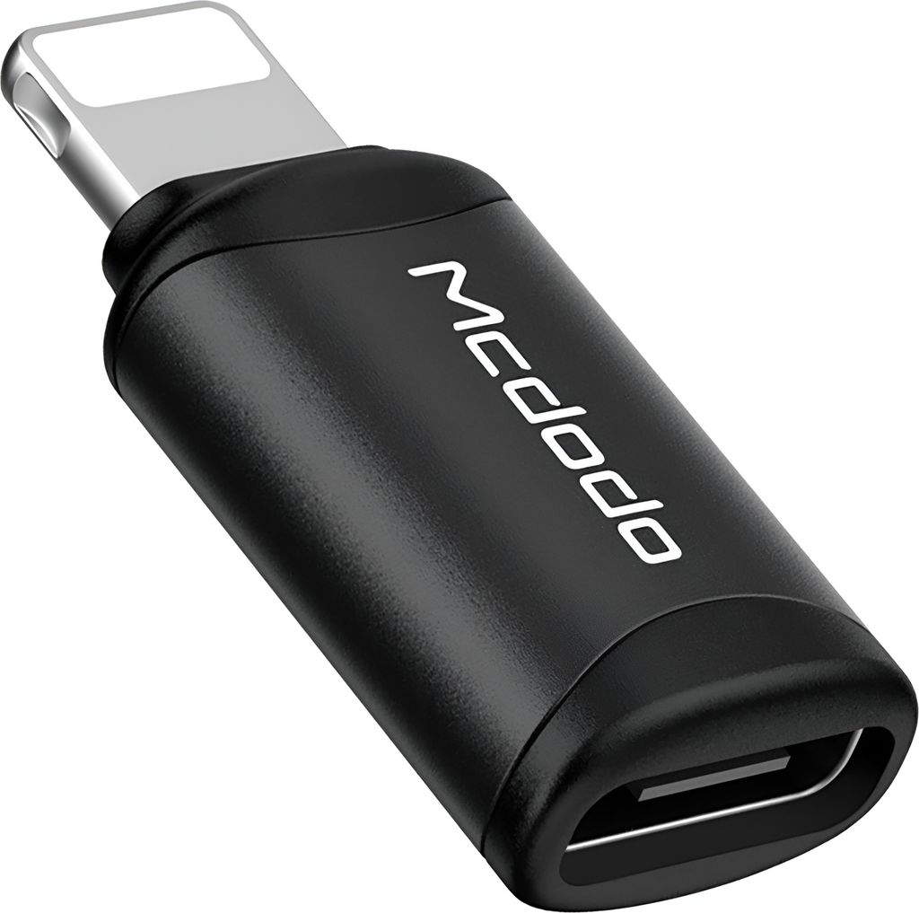 Adaptateur Téléphonique Mcdodo Usb-C Pour Iphone Noir Image du produit 