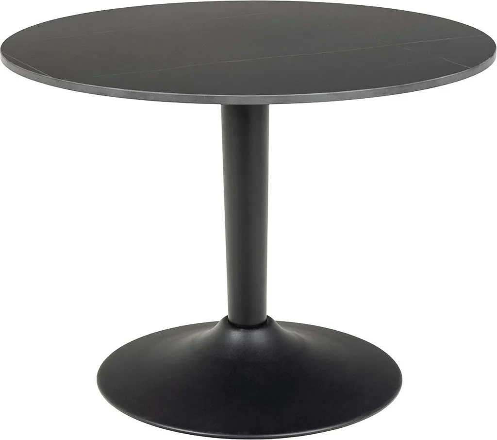 Table basse Malta noir mat - Dites adieu aux traces et reflets gênants