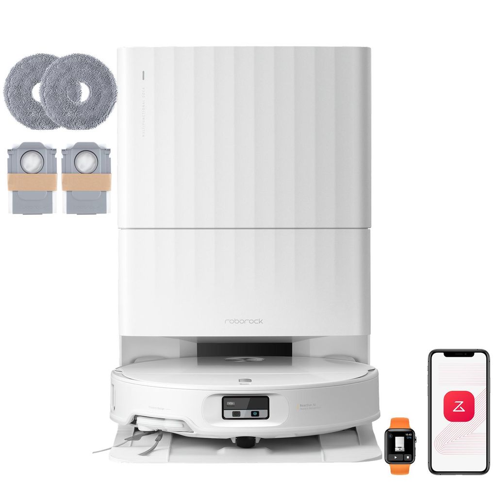 Roborock Qrevo Edge 2 Set Staubsauger Roboter, 25.000 Pa Produktbild 