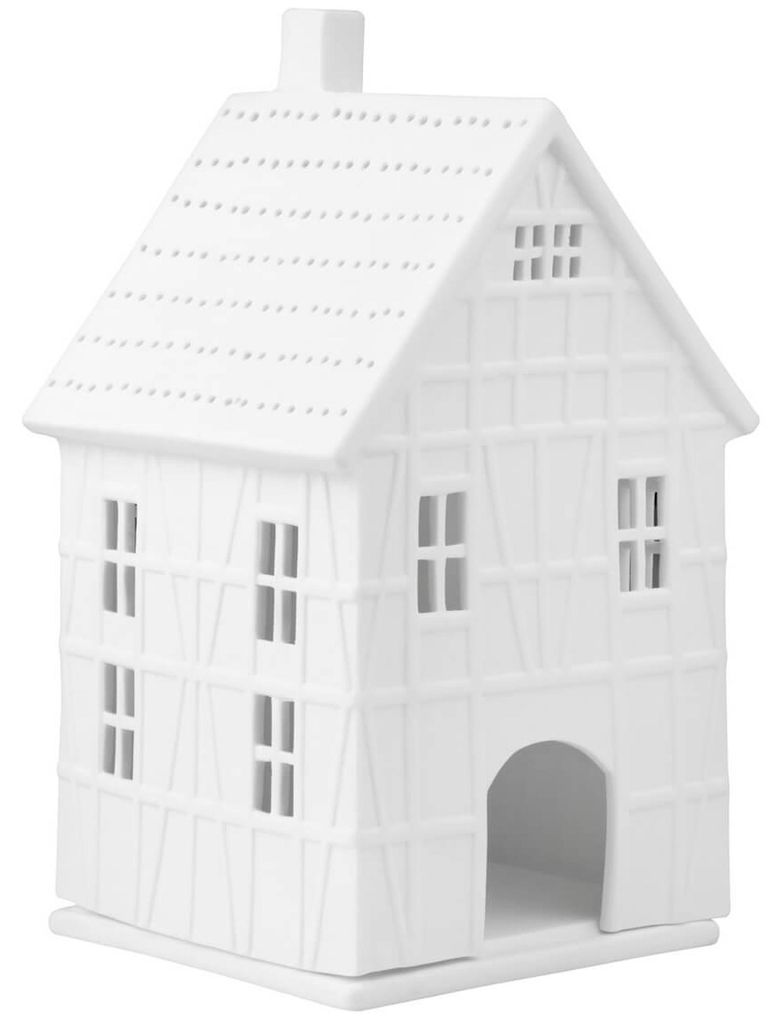 Räder Lichthaus Fachwerkhaus groß 9,5x10x19cm Produktbild 