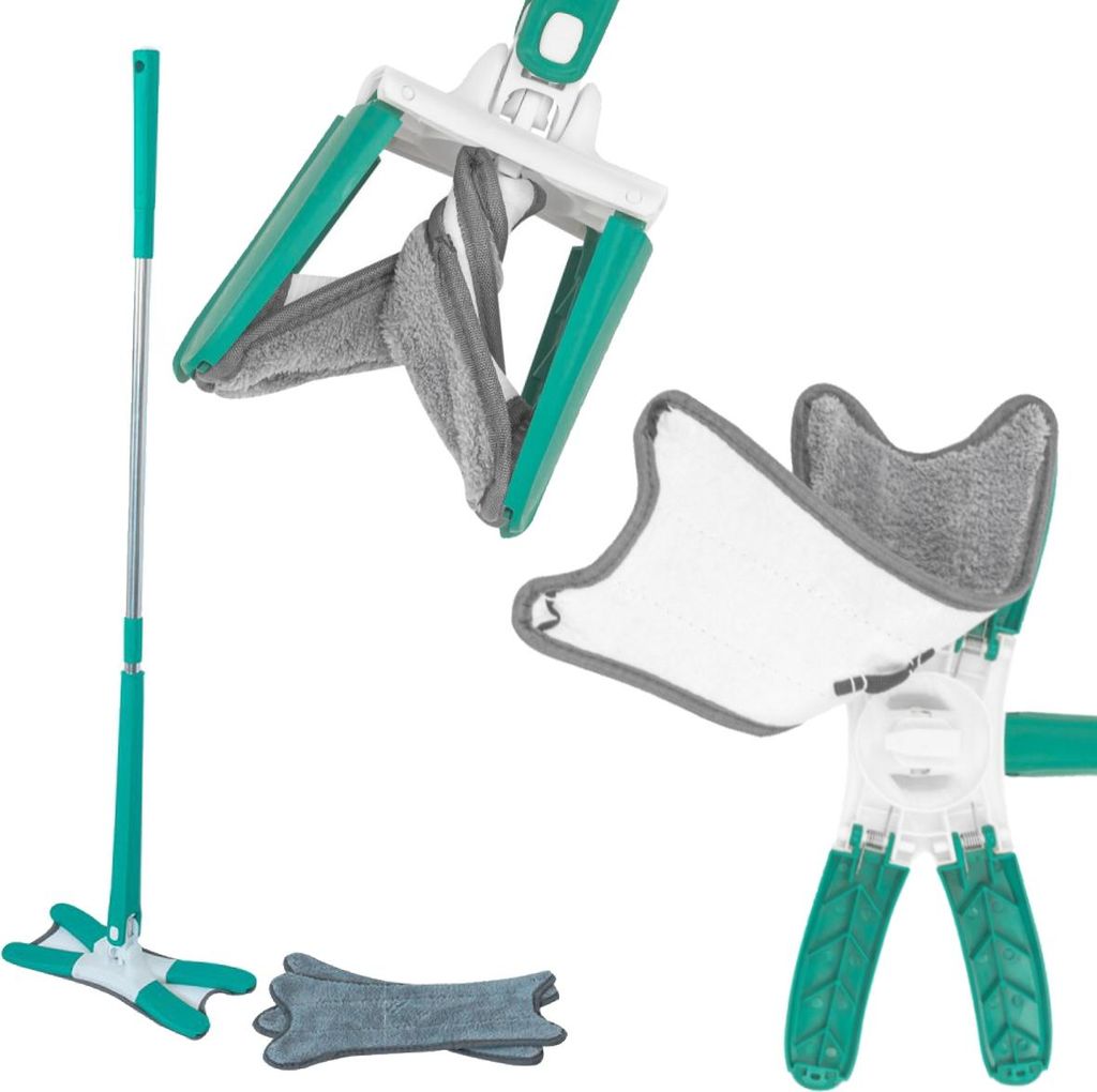 Rotační ždímací podlahový mop typ X se ždímacím mechanismem Obrázek produktu 