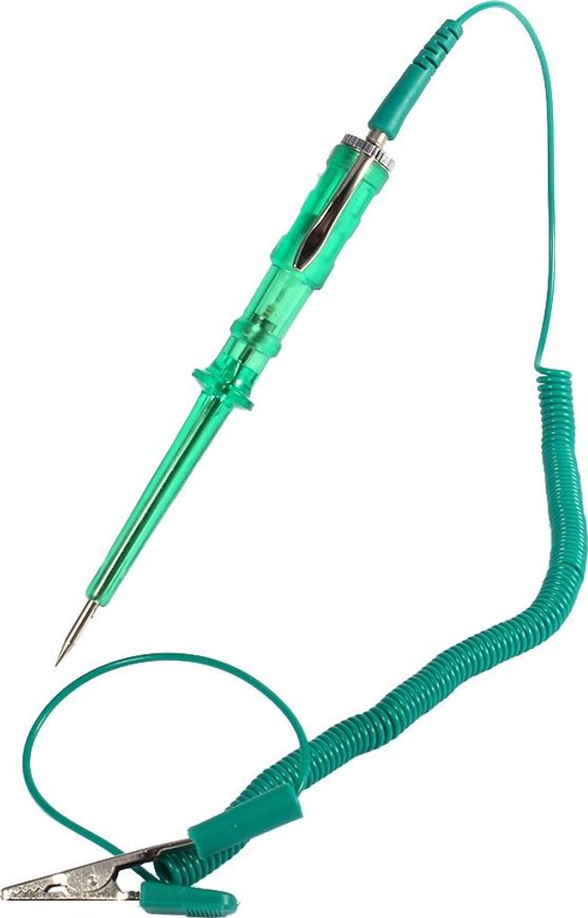 Auto Auto Fahrzeug Stromkreistester DC 6V 12V 24V Glühbirne Spannungsprüfstift Bleistift Grün