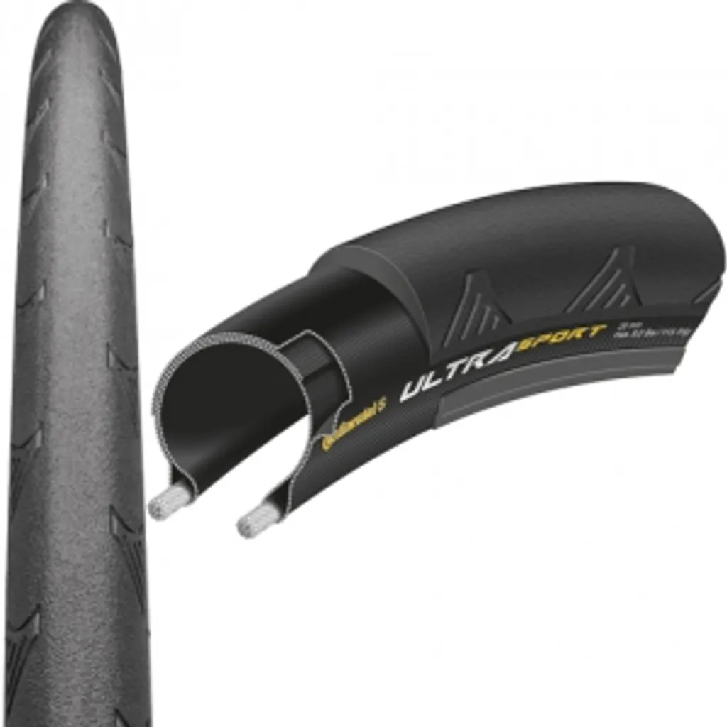 Pneu Route Continental Ultra Sport 2 700x23C Idéal Entraînement et Sortie