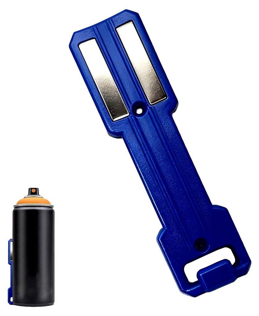 Magnetischer Dosenhalter - Farbbehälter-Organizer | Flaschenregal für Zuhause | Wandmontage für Sprühdosen | Einfache Installation für Werksta...