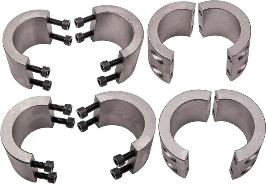 Collier de serrage cage de sécurité en acier fraisé CNC soudure 3/8
