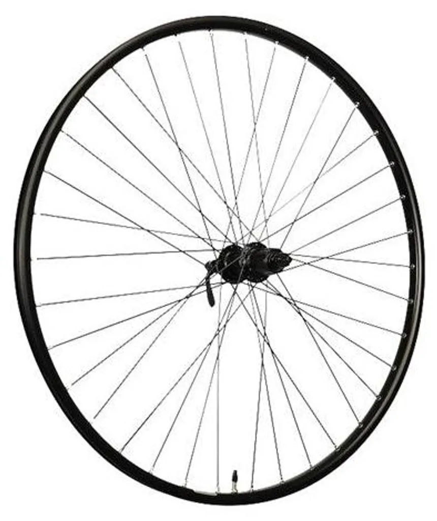 Roue arrière Roland 28 Ryde Rival21 Shimano QC300 noire pour vélo