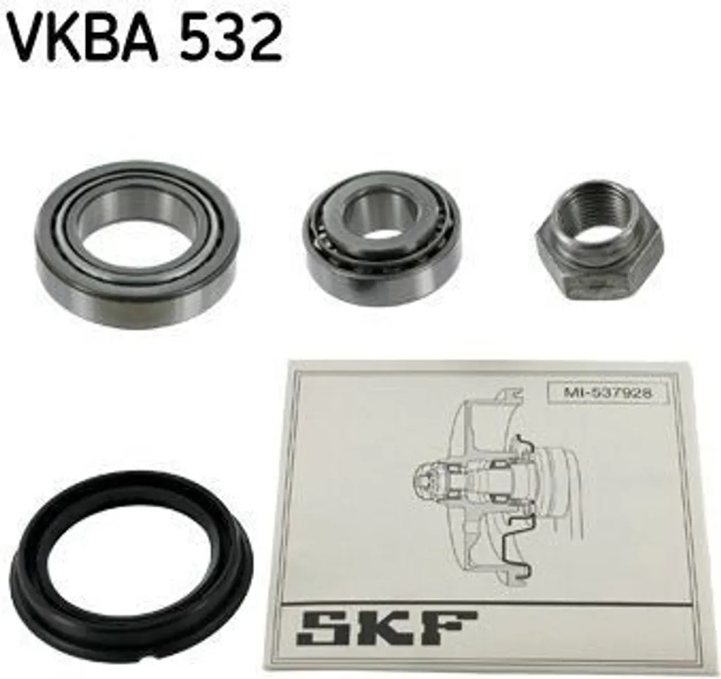 Roulement de Roue SKF VKBA 532 pour Alfa Romeo 33 - Réf OE 116002140800