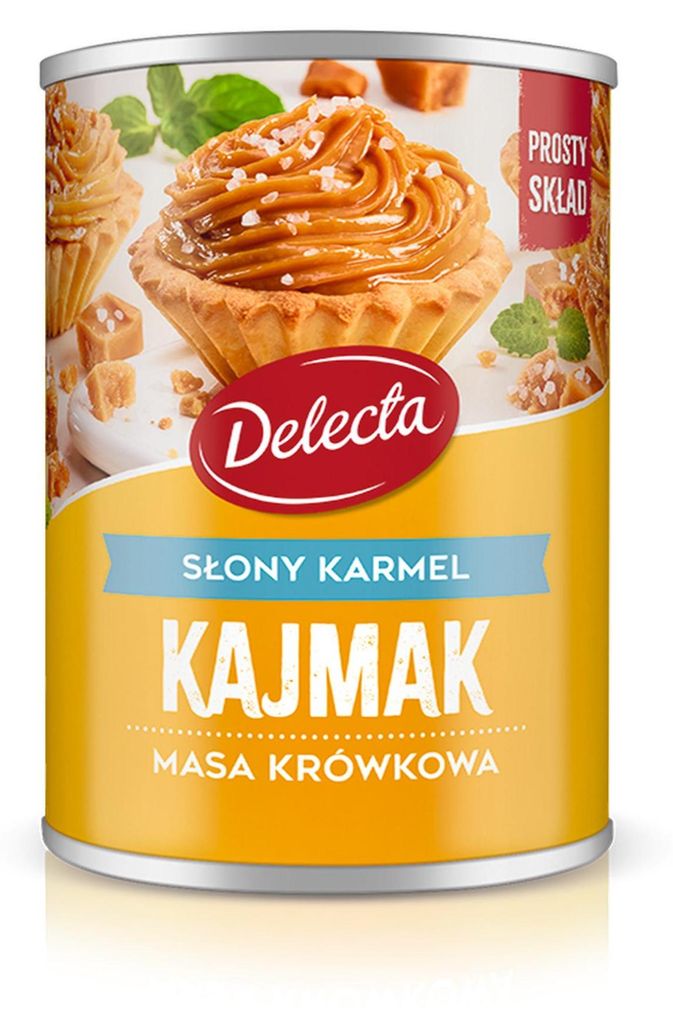 Delicje Delecta Karamell-Fudge-Masse, fertig, 400 g Produktbild 