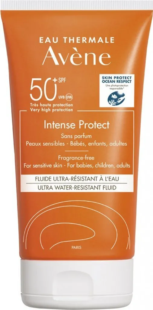Avène Intense Protect Sun Fluid SPF 50+, 150 ml Crema