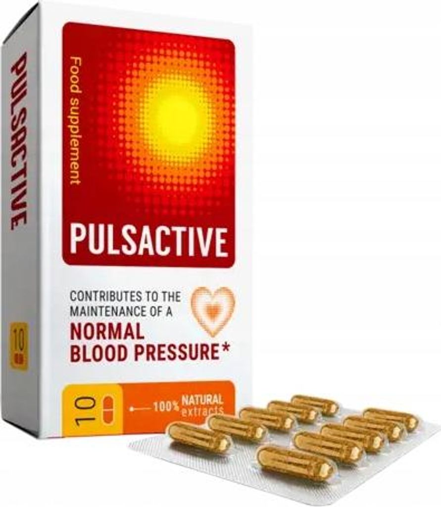 Pulsactive Nahrungsergänzungsmittel 10 cap Produktbild 