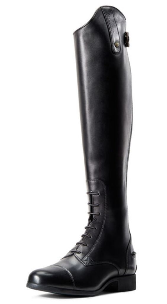 Ariat Reitstiefel Heritage Contour II Field ZIP Classic Lederreitstiefel Black
