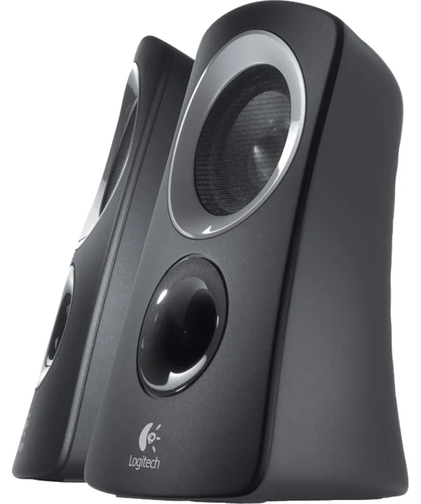 Enceintes PC 2.1 Logitech Z313 Son Multimédia avec Commande Filaire Noir - 11