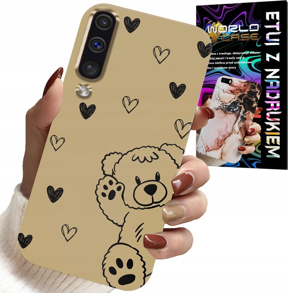 Fall Für Samsung Galaxy A70 - Teddybär Pro Maxzak Designs Für Kinder Fall