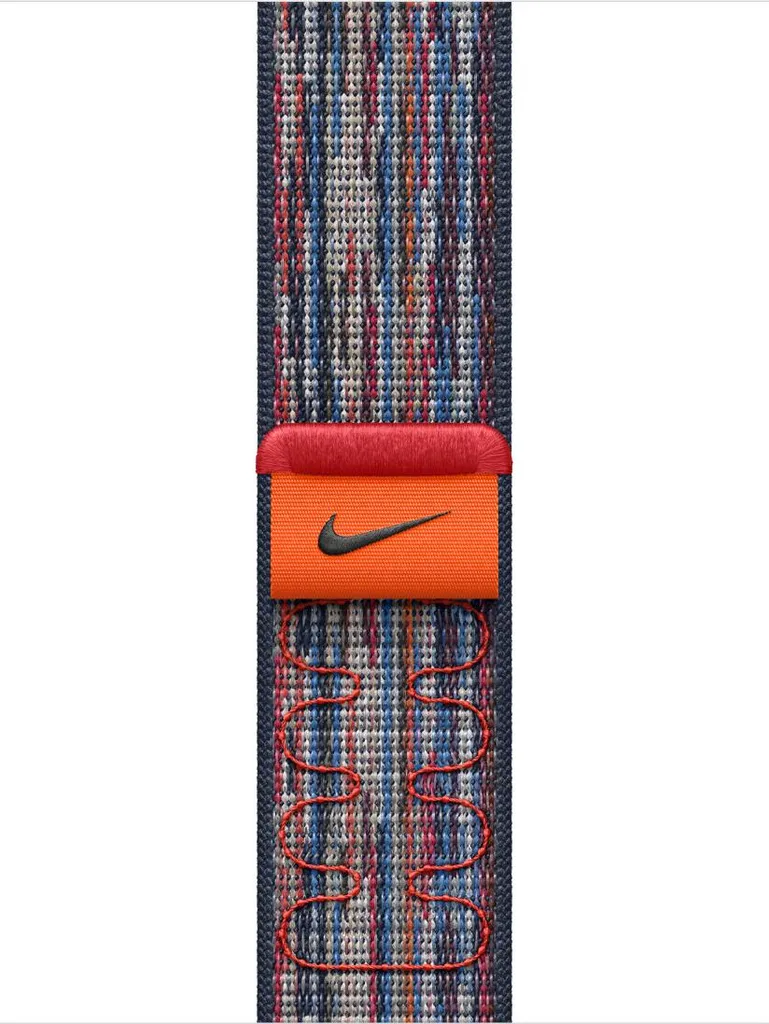 Cinturino Nike Sport Loop Apple Watch 40mm Blu Rosso | Originale Nike