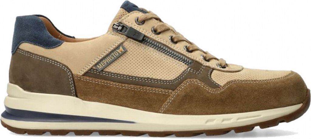 Mephisto Herren Schnürschuhe in Beige, Größe 7.5