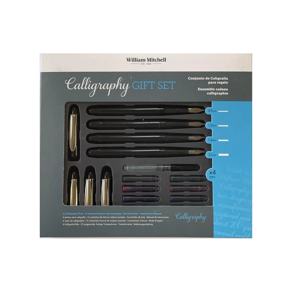 Set Regalo Calligrafia William Mitchell | Kit Scrittura Artistica Vintage