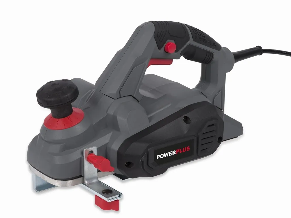 Rabot à bois filaire 900W avec fonction de feuillurage et chanfreinage