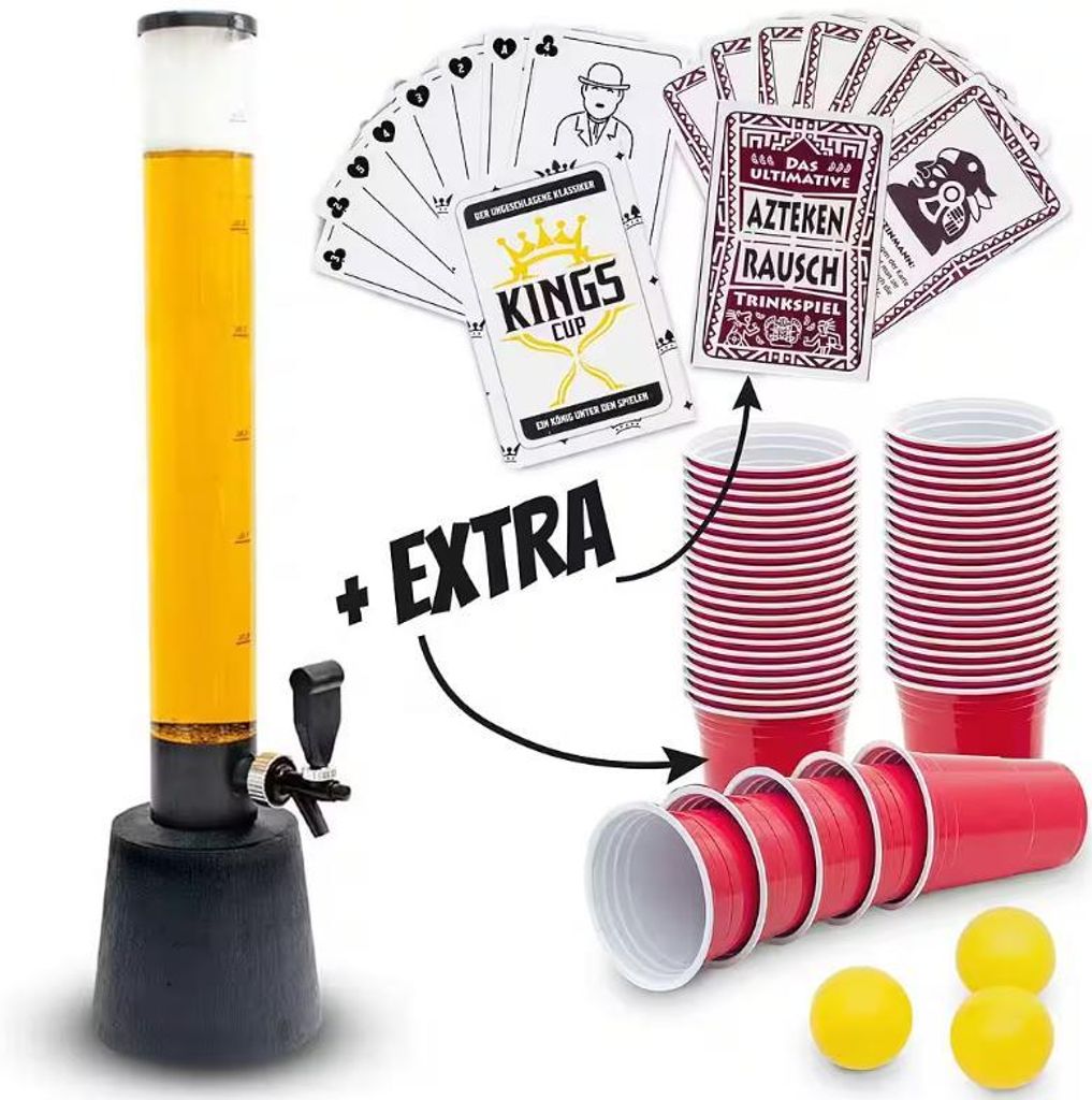 XXL Biertower Zapfanlage 3,5L mit Kühlung – Premium Produktbild 