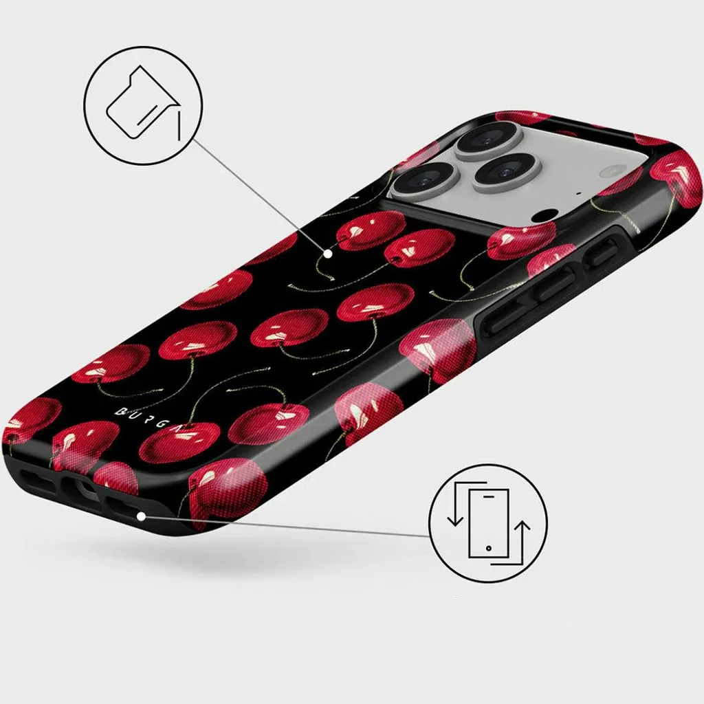 Burga Case Cherrybomb Coque Magsafe Double Couche pour iPhone 17 Pro
