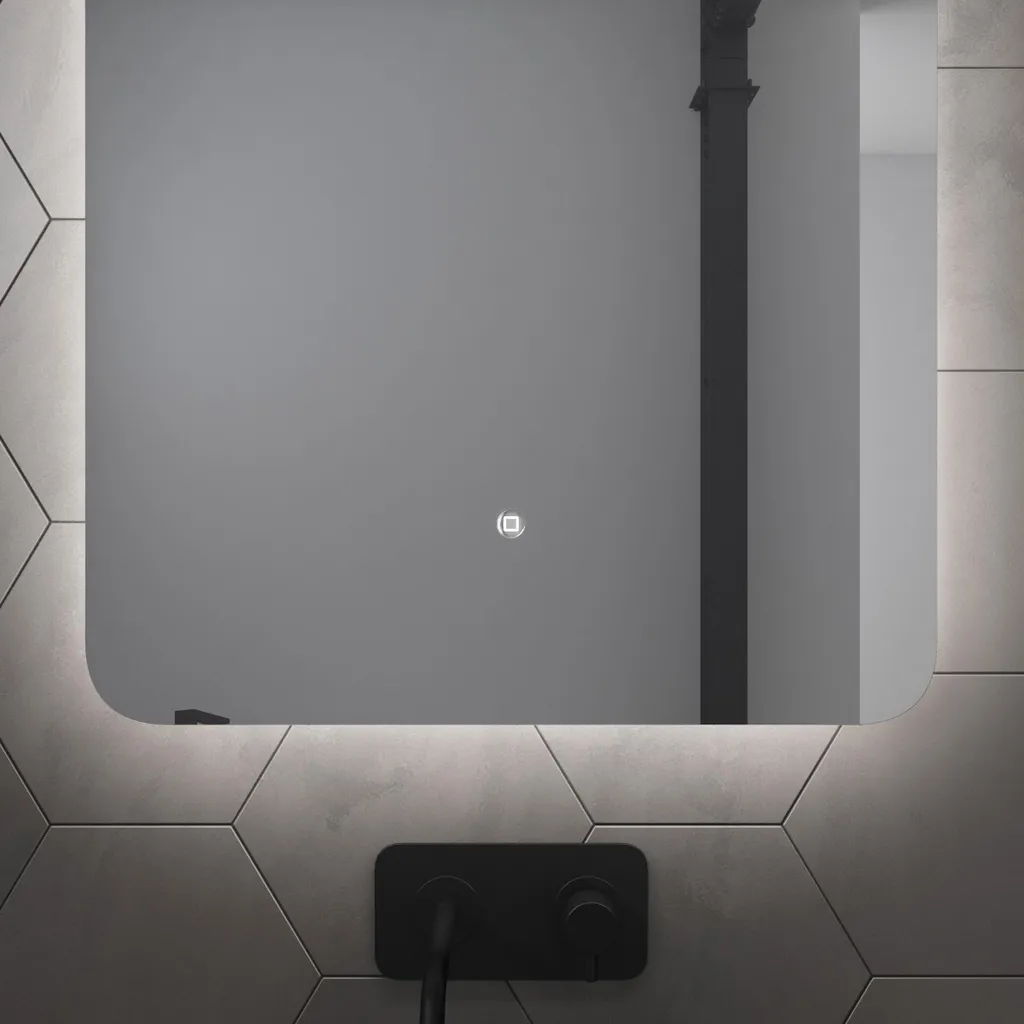 Miroir LED rectangulaire avec éclairage intégré 60x80 cm ATMOSPHERE - 5
